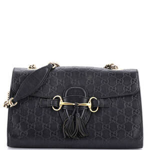 Emily Chain Flap Bag Guccissima Leather #254969G51B